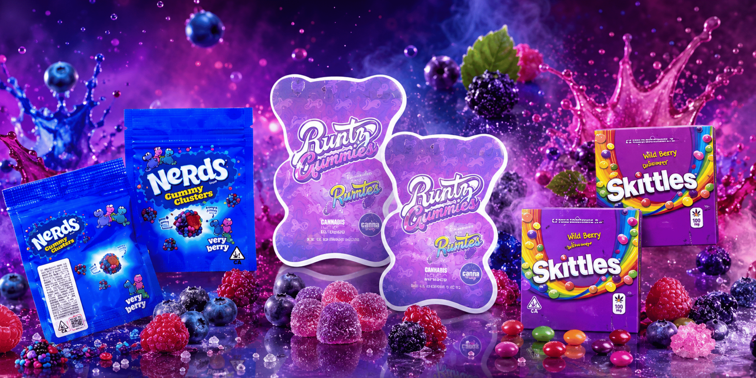 Buy thc edibles berry near me