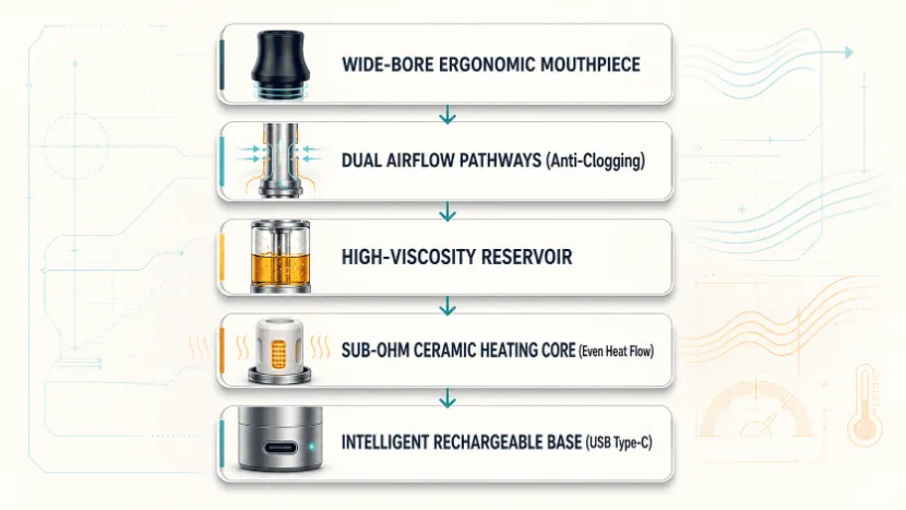 Inside the PackMan Engine: Enhanced Airflow Technology for Clean Vaporization