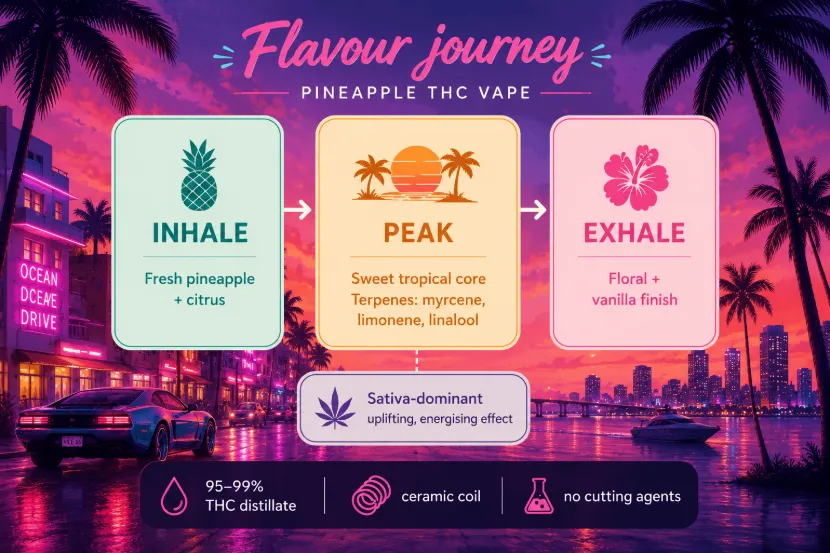 What Makes a Pineapple THC Vape Unique
