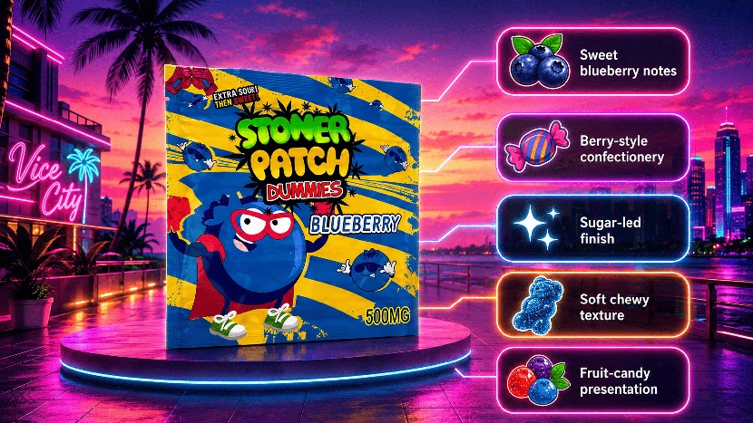 Blueberry Flavor and Confectionary Characteristics