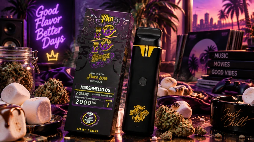 buy weed vape The 10/10 Boys “Marshmello OG” (2ml) online with crypto