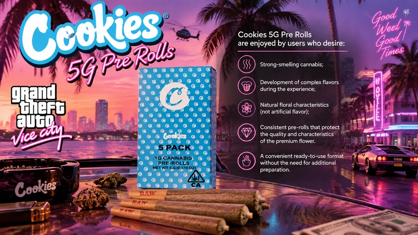 Experience of Cookies 5G Pre Rolls Experience of Cookies 5G Pre Rolls