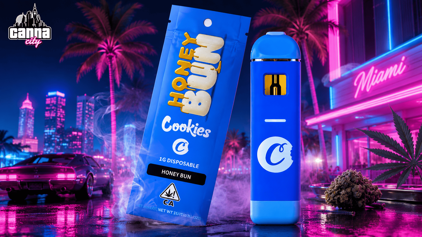 Hybrid THC vape weed shop Canna City