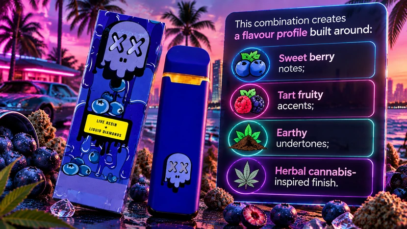 Blueberry Diesel Flavour
