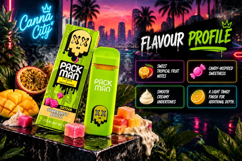 A Layered Sweet Tropical Candy Style Flavour
