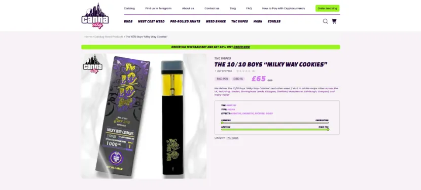 Best weed dispensary CannaCity UK