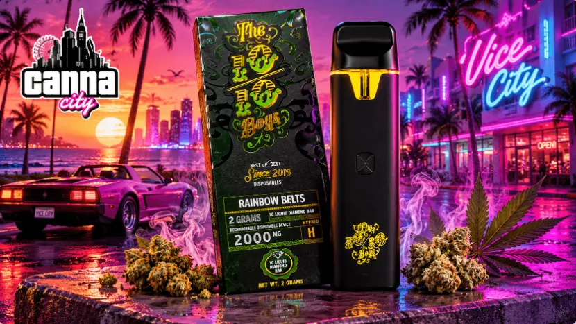 buy weed The 10/10 Boys Rainbow Belts at Weed shop Canna City UK