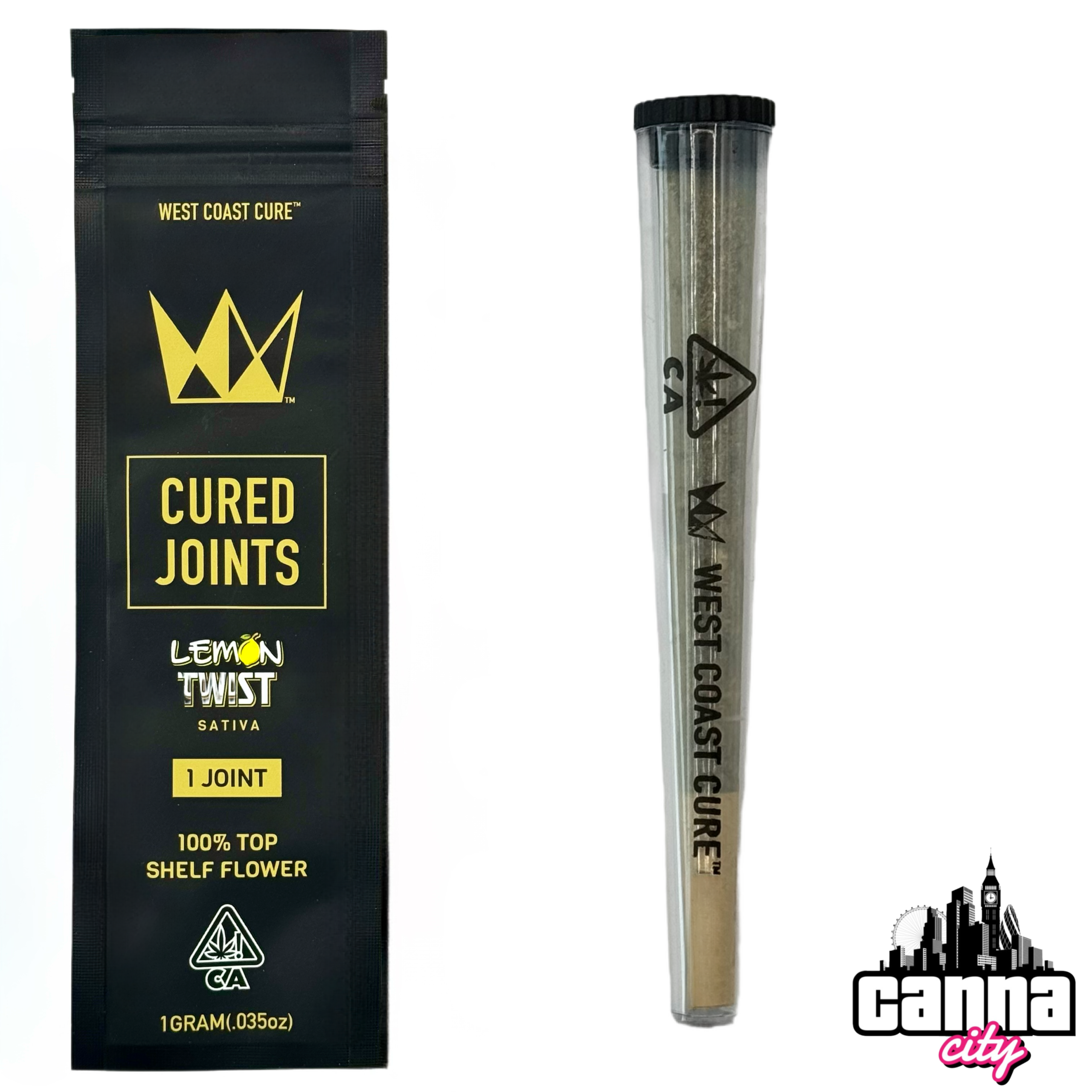 Buy Pre-rolled joints Cured Joints "Lemon Twist" (1G)