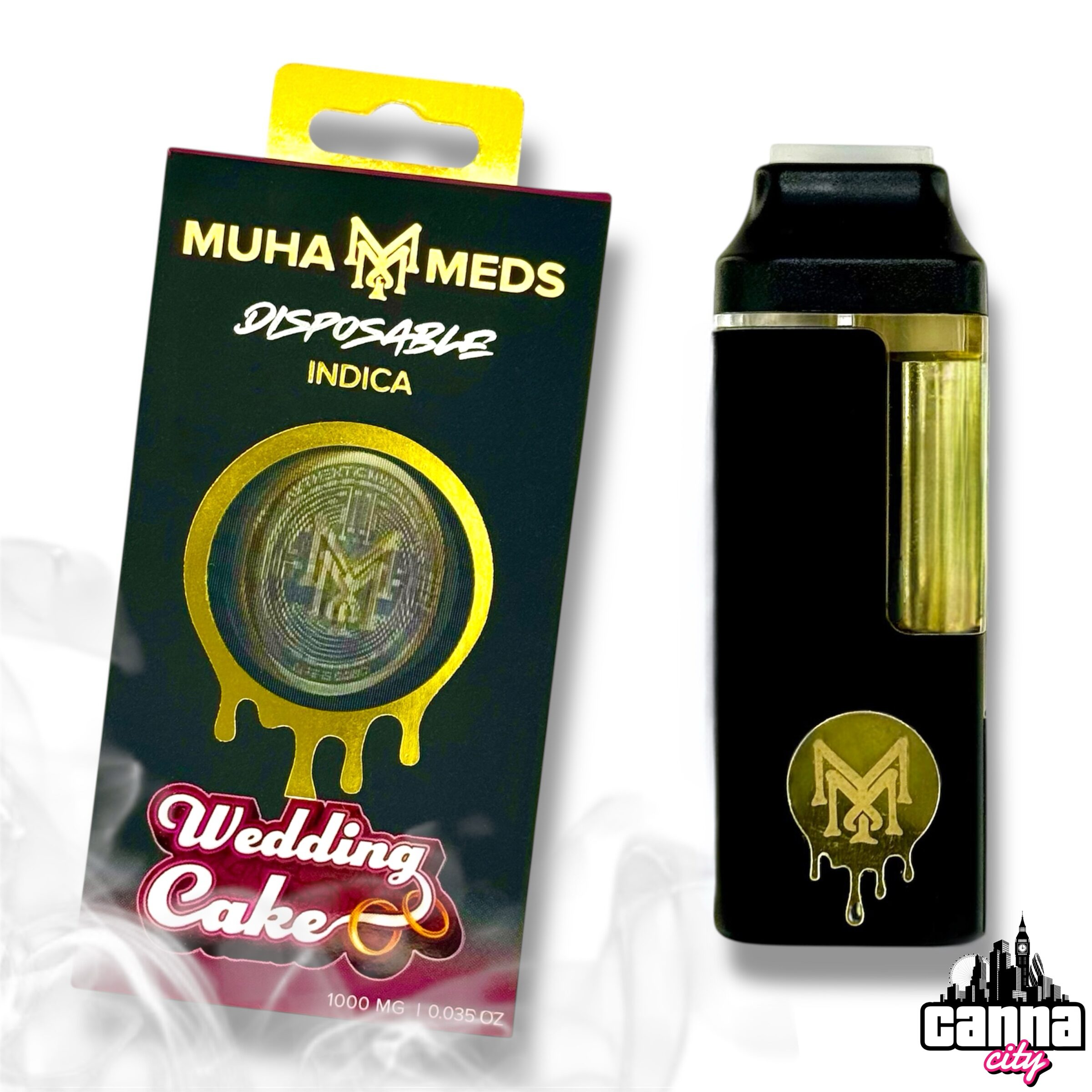 Buy THC Vapes Muha Meds "Wedding Cake"