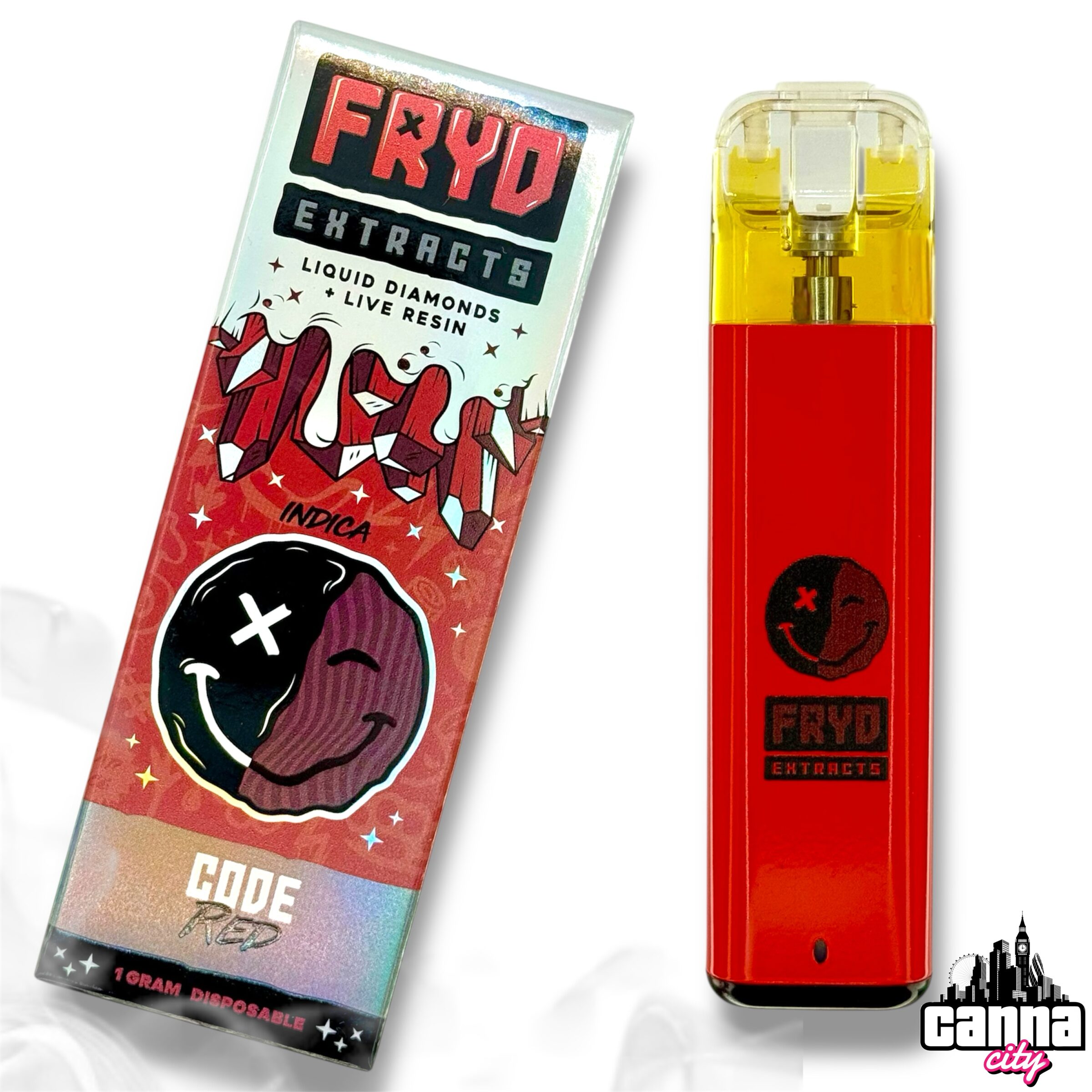 Buy THC Vapes Fryd "Code Red"