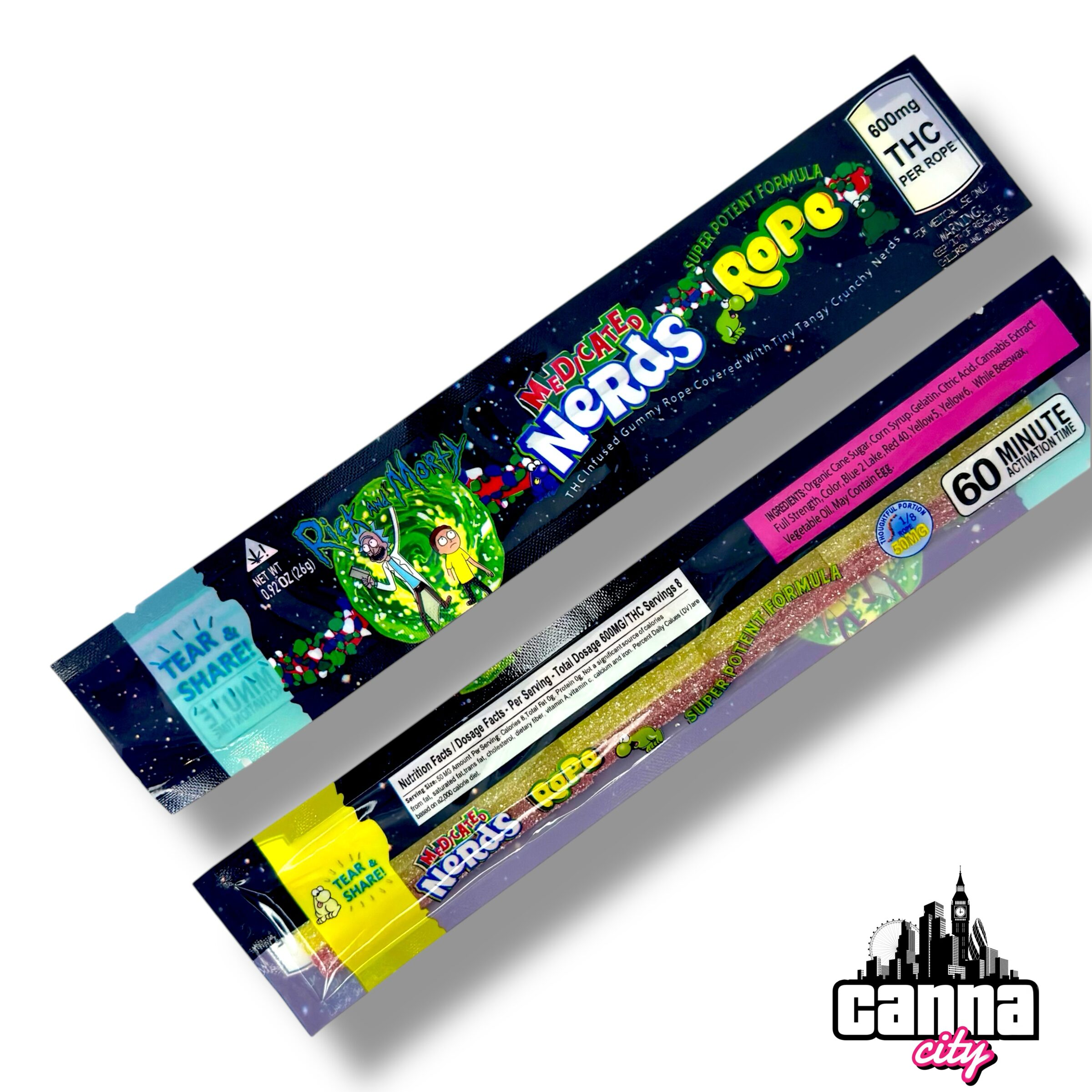 Buy Edibles Nerds Rope Rick & Morty