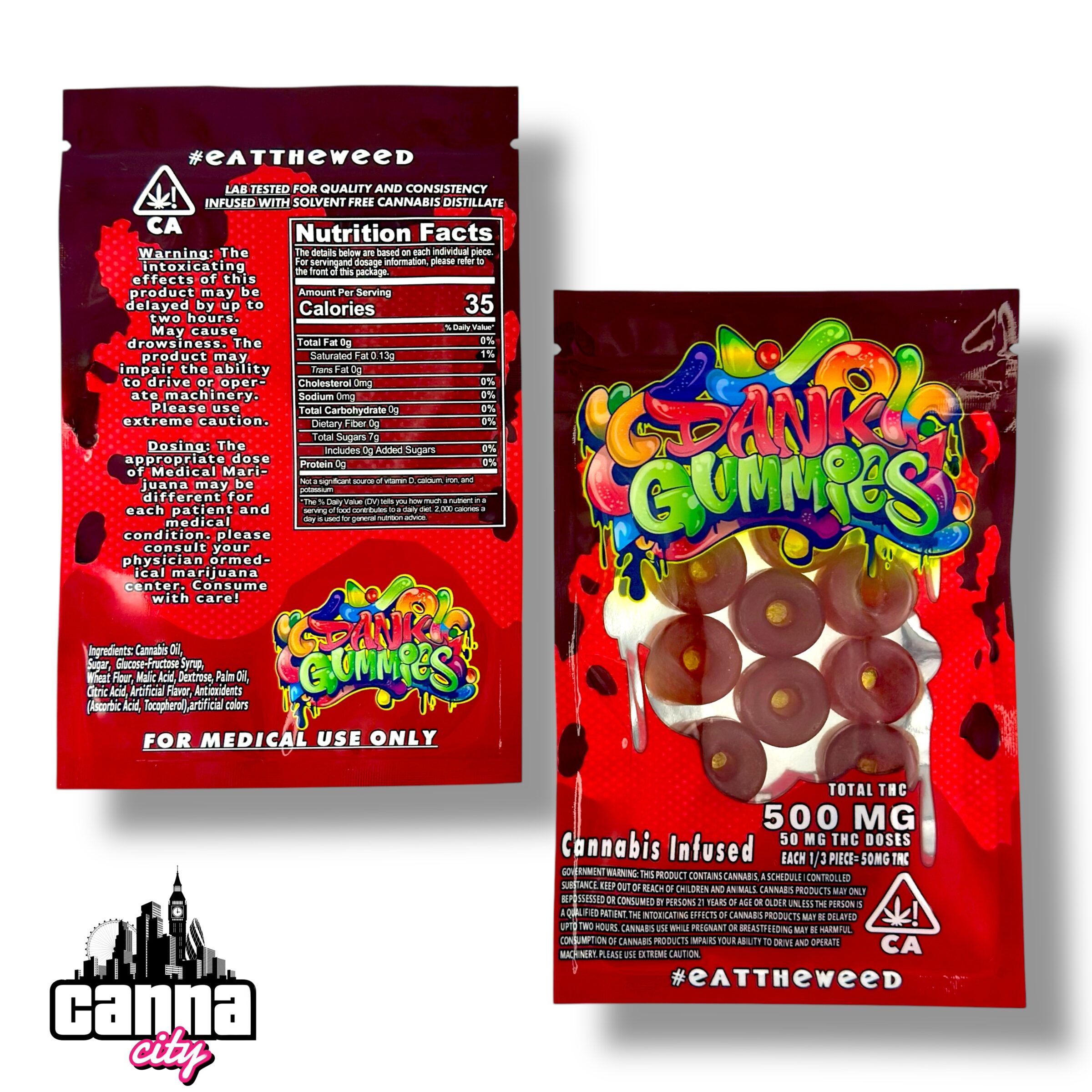 Buy Edibles Dank Gummies Cola