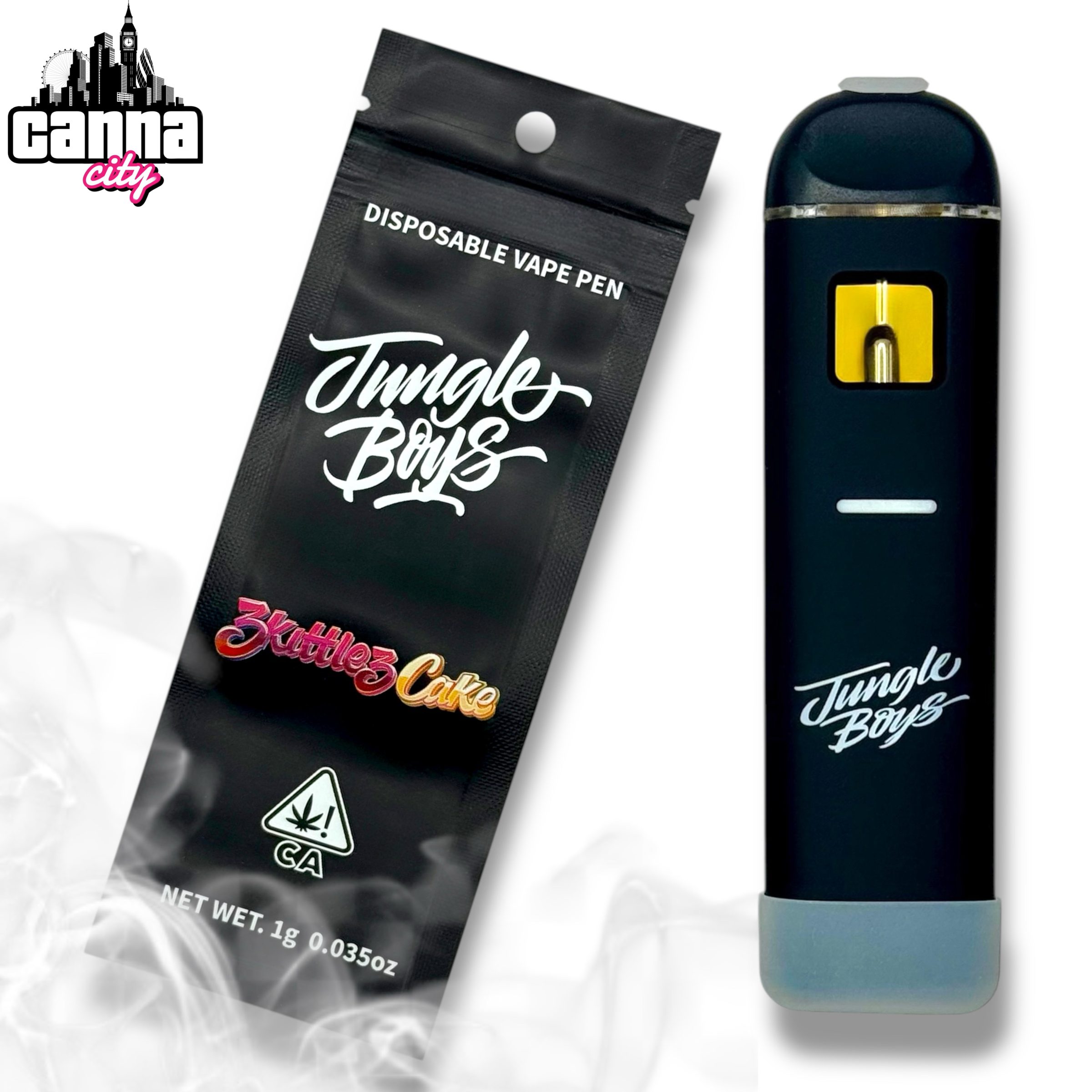 Buy THC Vapes Jungle Boys "Zkittlez Cake"