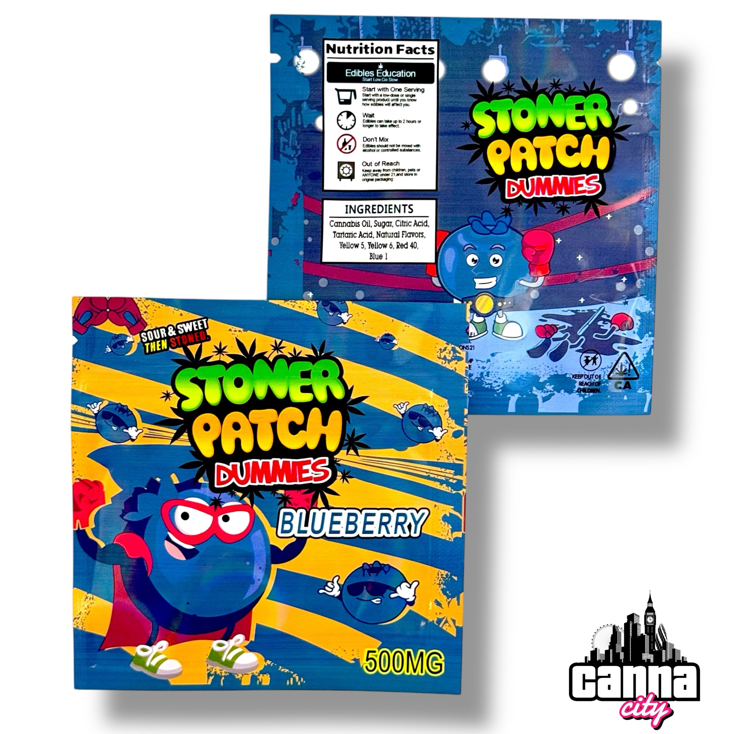 Buy Edibles Stoner Patch Blueberry