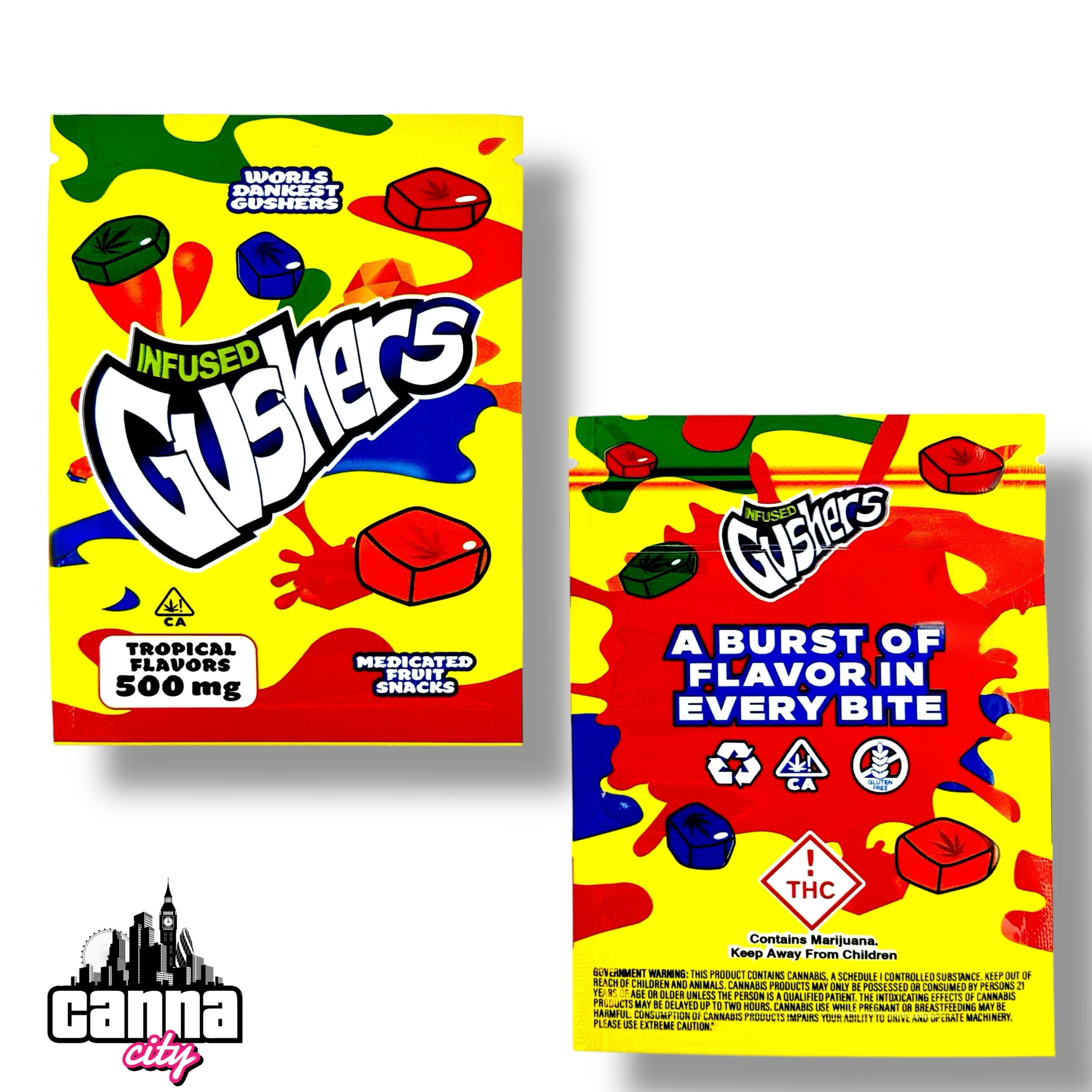 Buy Edibles Gushers Tropical