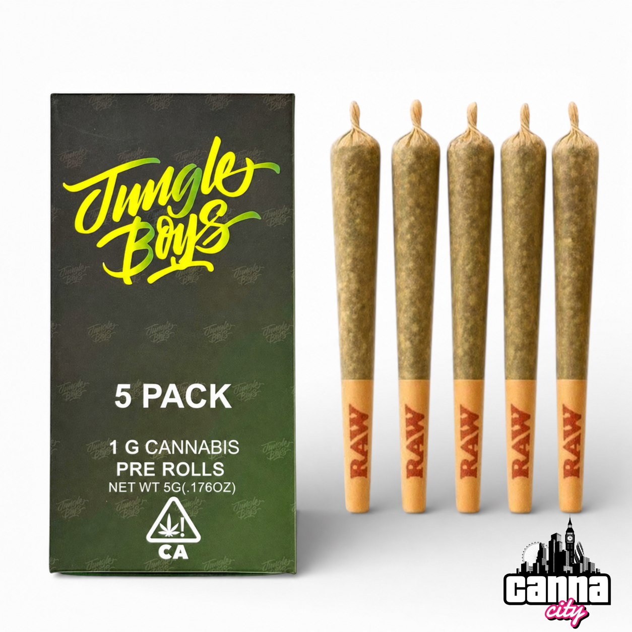 Buy Pre-rolled joints UK Jungle Boys 5G Pre Rolls