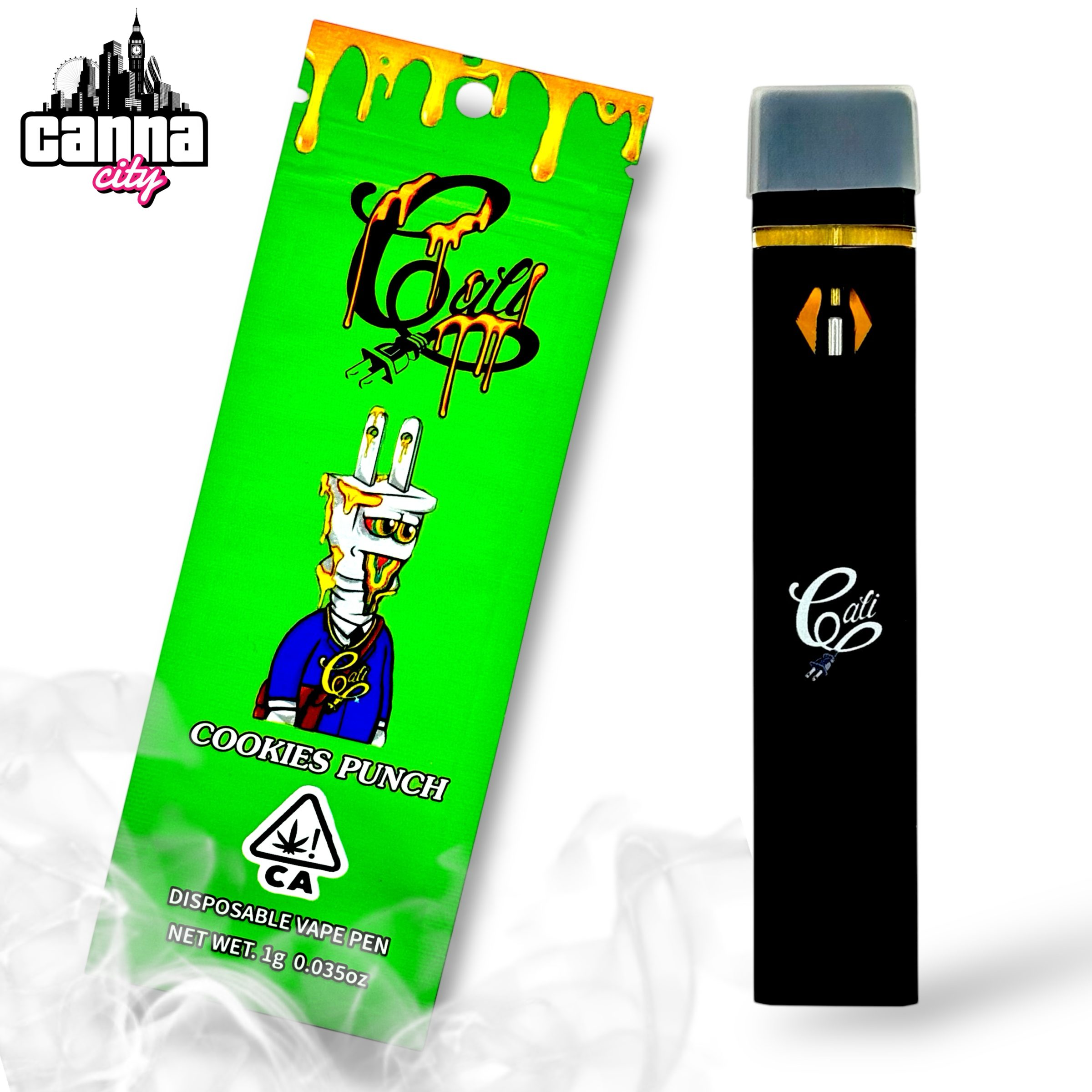Buy THC Vapes Cali Plug "Cookies Punch"