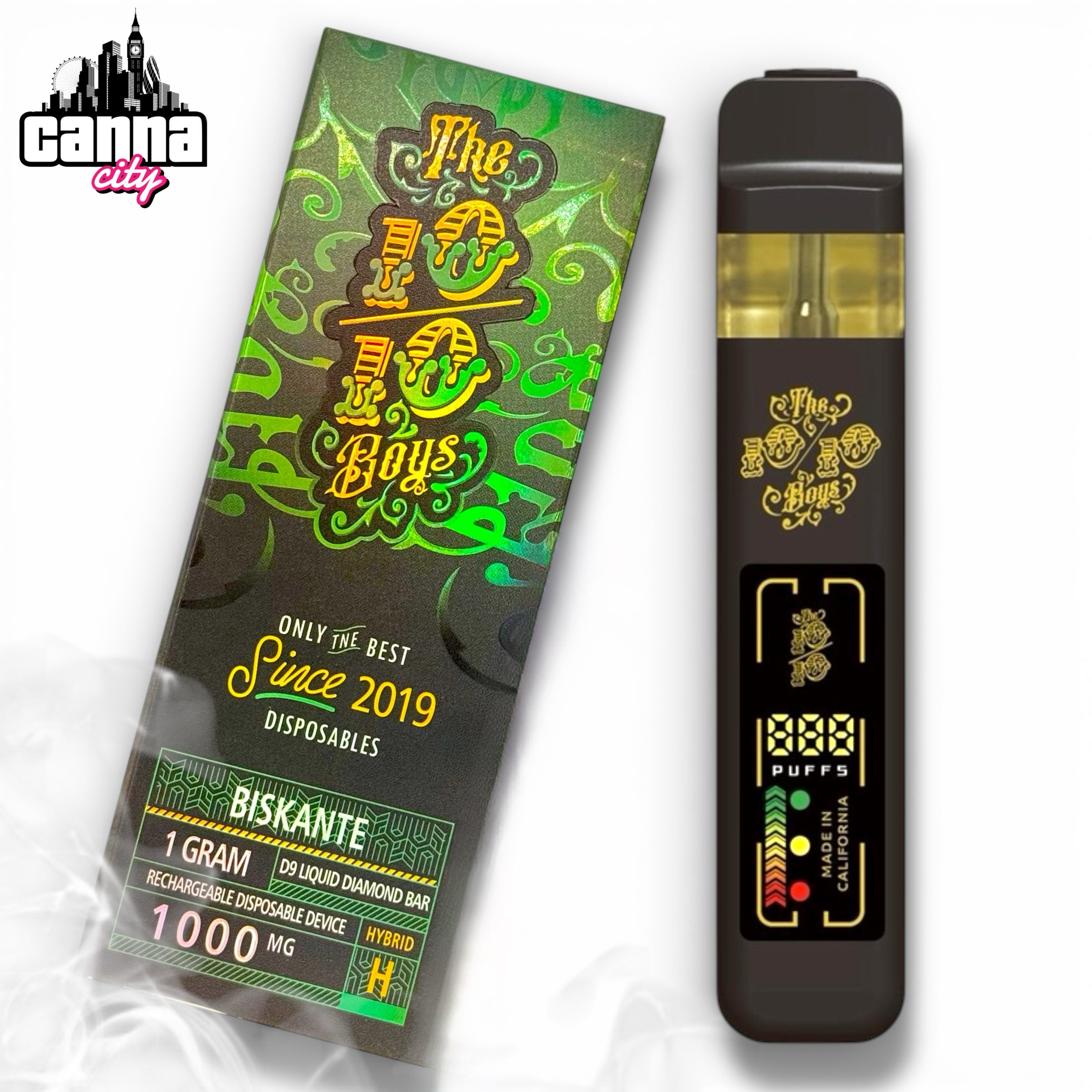 Buy THC Vapes The 10/10 Boys "Biskante"