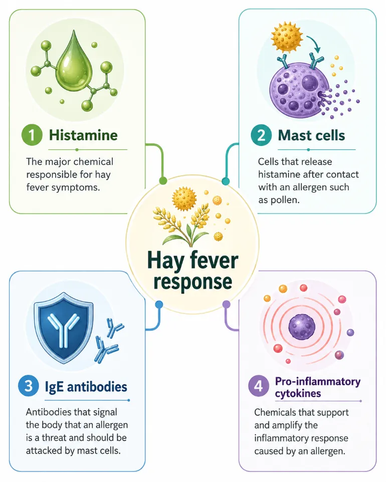 What Actually Happens During a Hay Fever Response