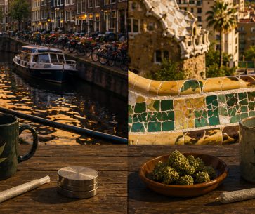 Amsterdam vs Barcelona: which is better for cannabis tourism?