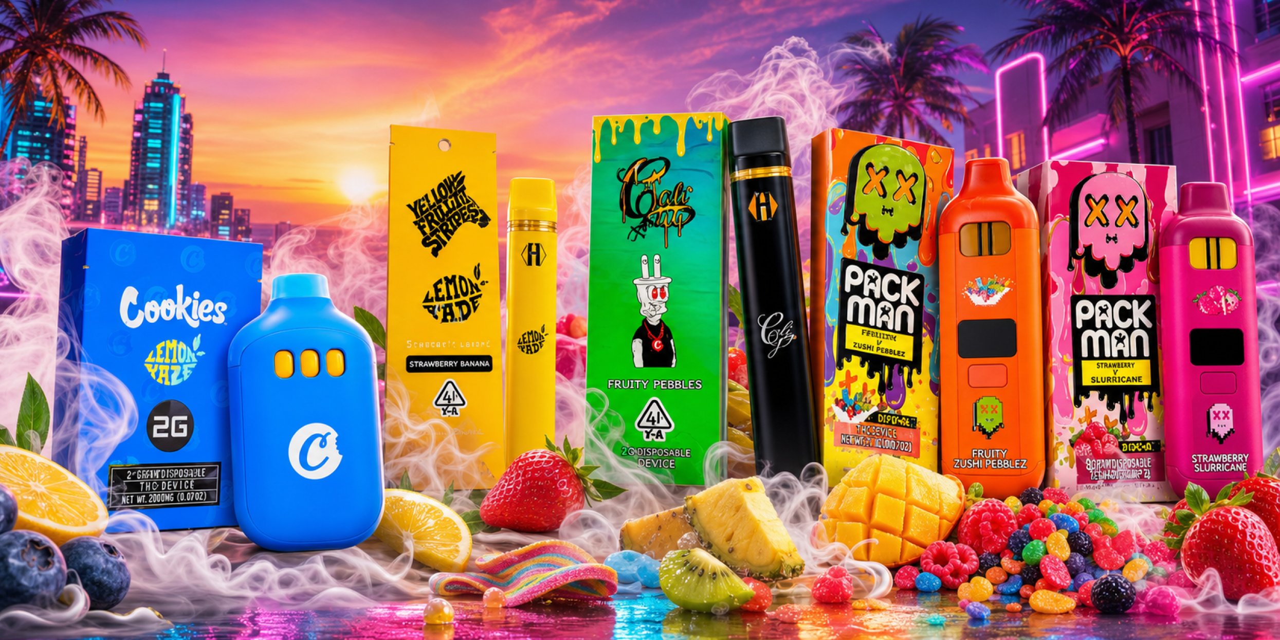 Buy cannabis vape Fruit Mix today UK