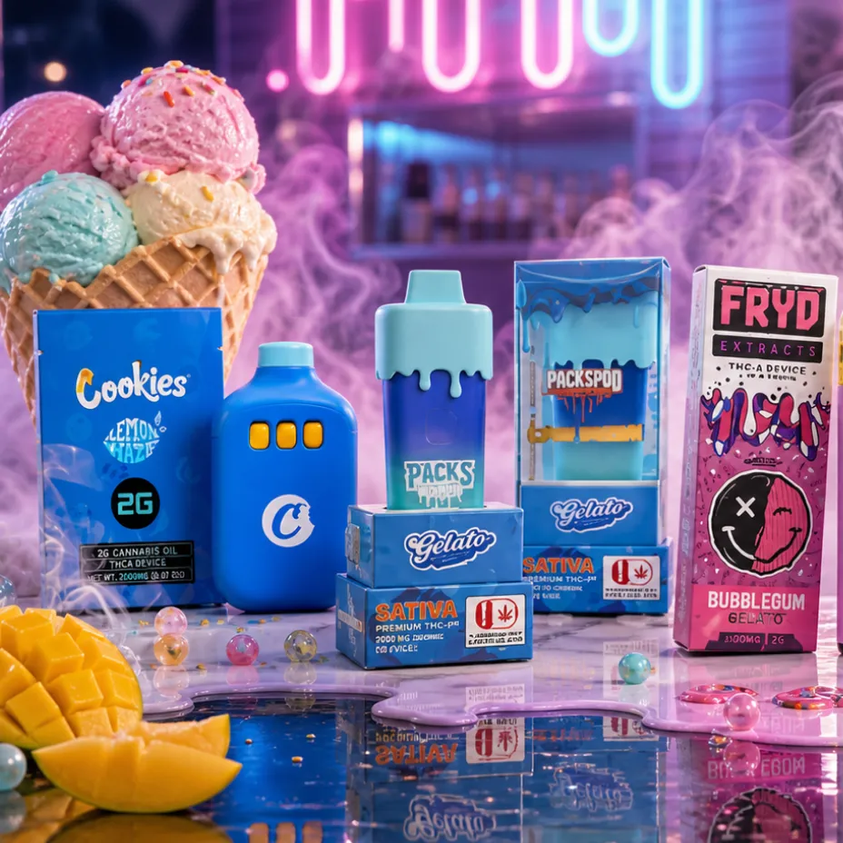 Buy cannabis vape Gelato today UK