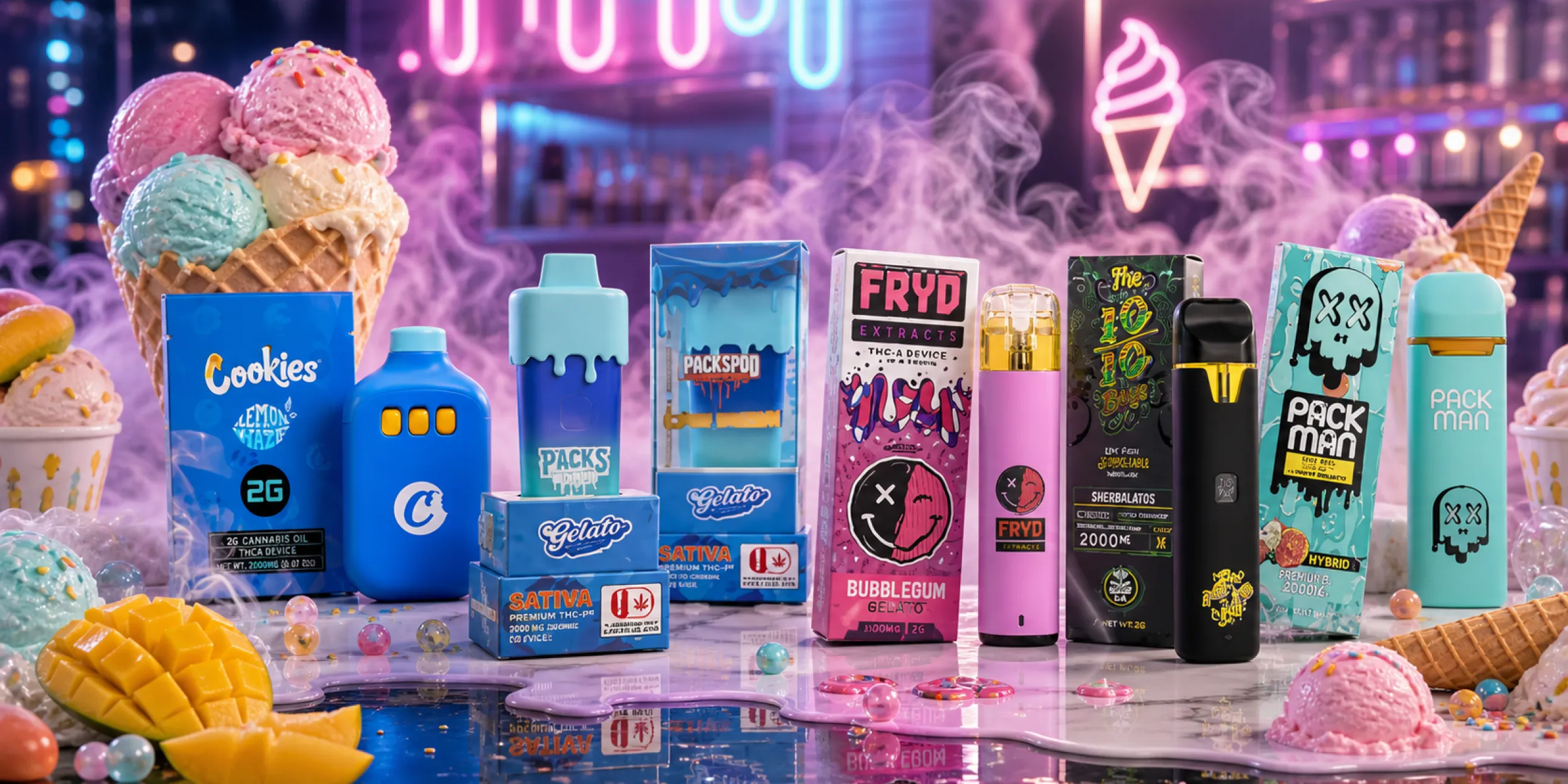 Buy cannabis vape Gelato today UK