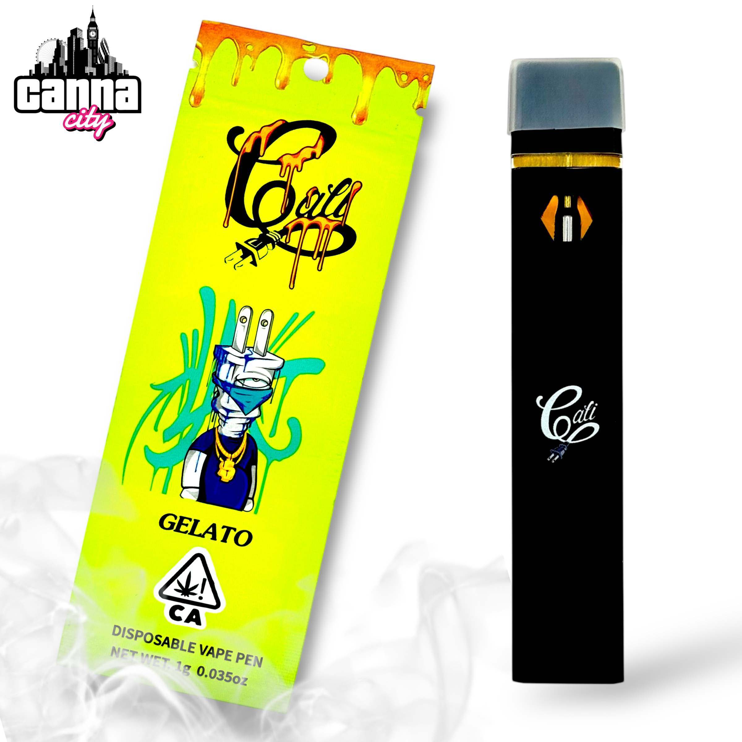 Buy THC Vapes UK Cali Plug "Gelato"