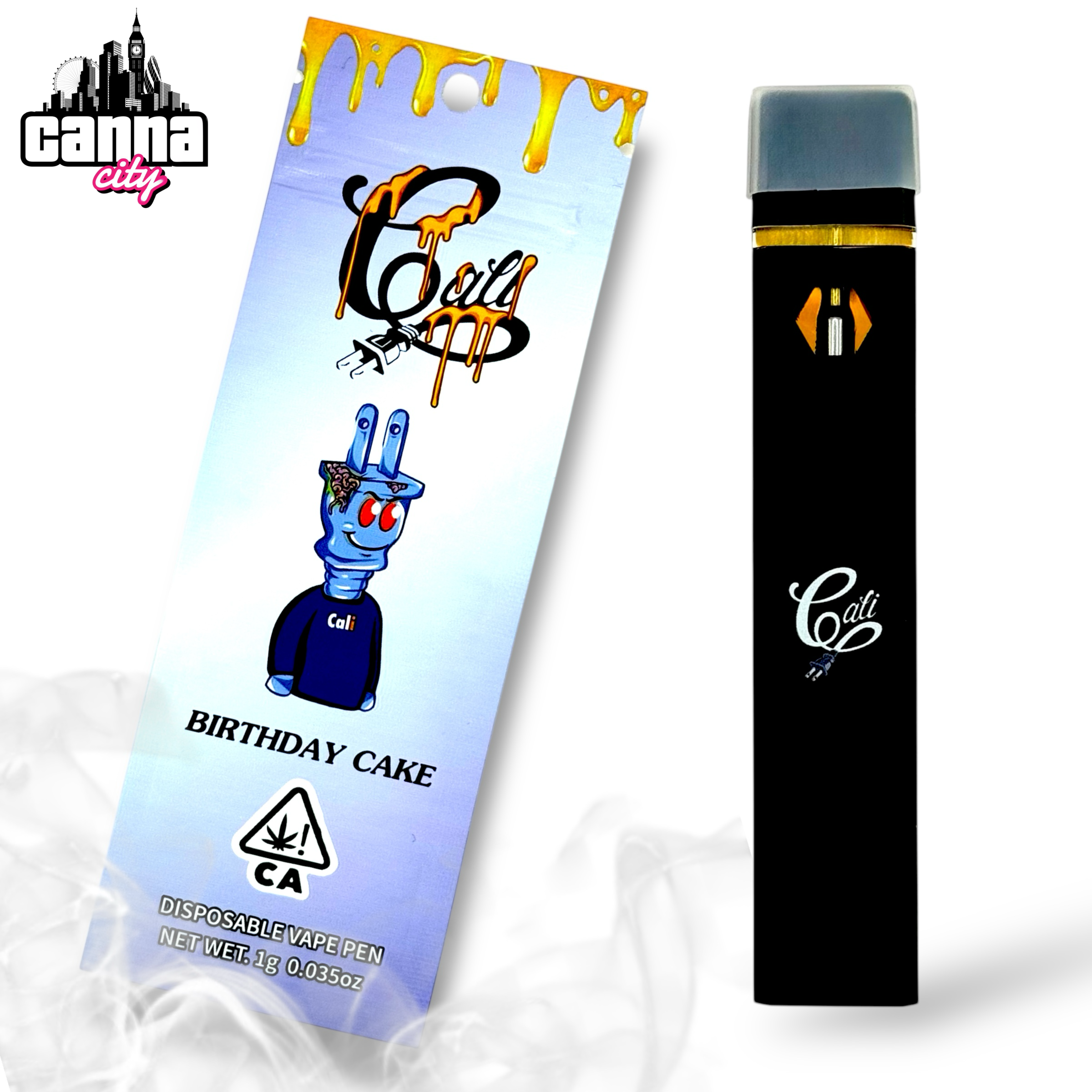 Buy THC Vapes UK Cali Plug "Birthday Cake"