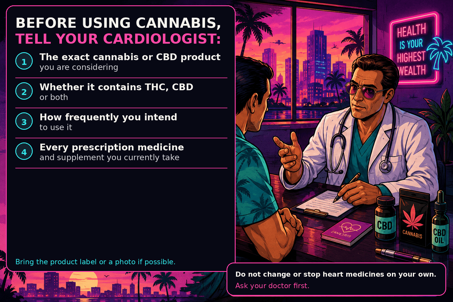 Weed Can Also Cause Interactions with Prescription Heart Meds