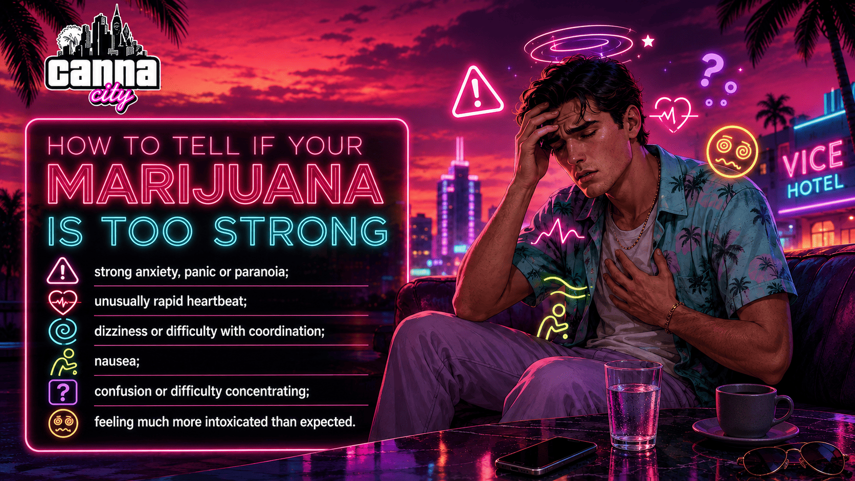 Signs That Your Marijuana Is Too Strong for You