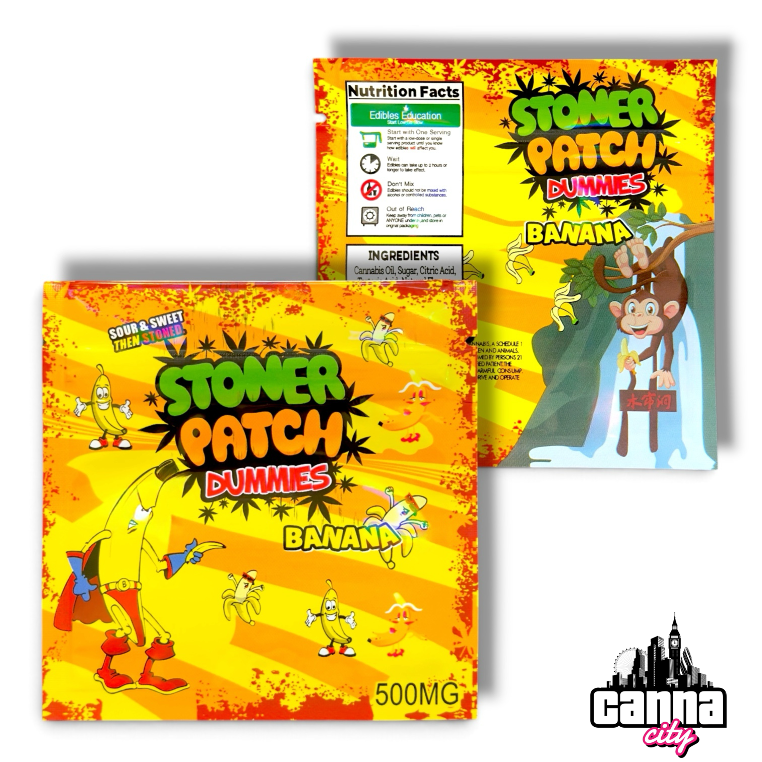 Buy Edibles UK Stoner Patch Banana